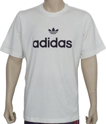 AdidasAdidas Linear Flock Tee Shirt 